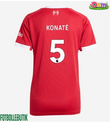 Liverpool Ibrahima Konate #5 Hemmatröja Kvinnor 2025-26 Kortärmad